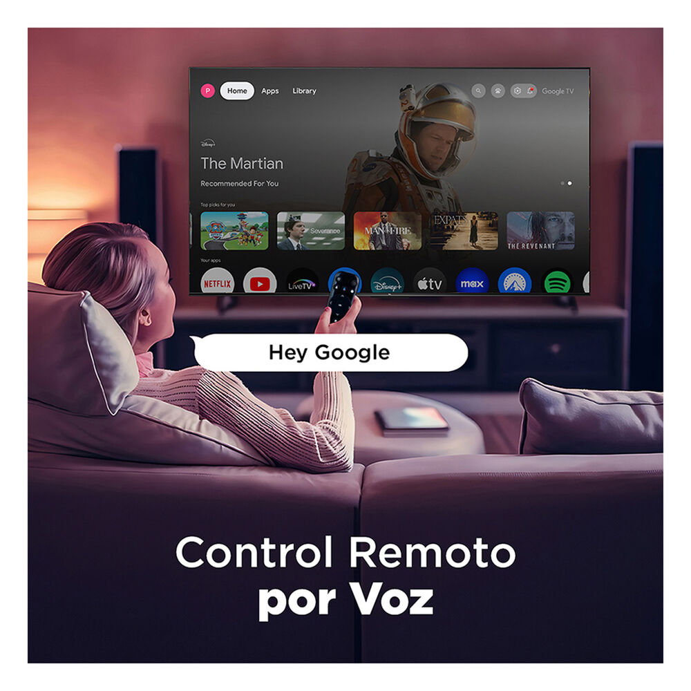 Pantalla TCL 85 Pulgadas 4K QLED Google TV 85Q5K image number 4