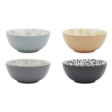 Set de 4 bowls con dise&ntilde;o Member's Choice