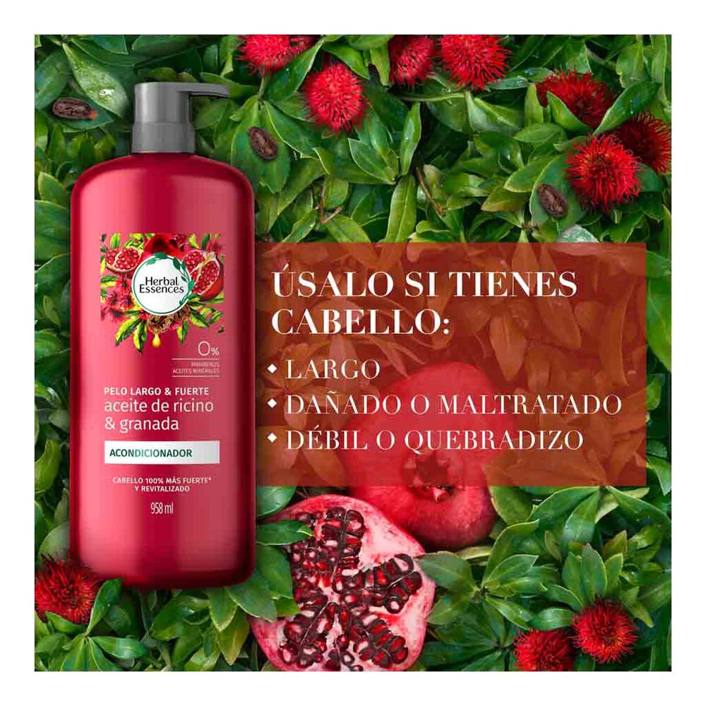 Acondicionador Prol&oacute;ngalo Herbal Essences 958 ml image number 2