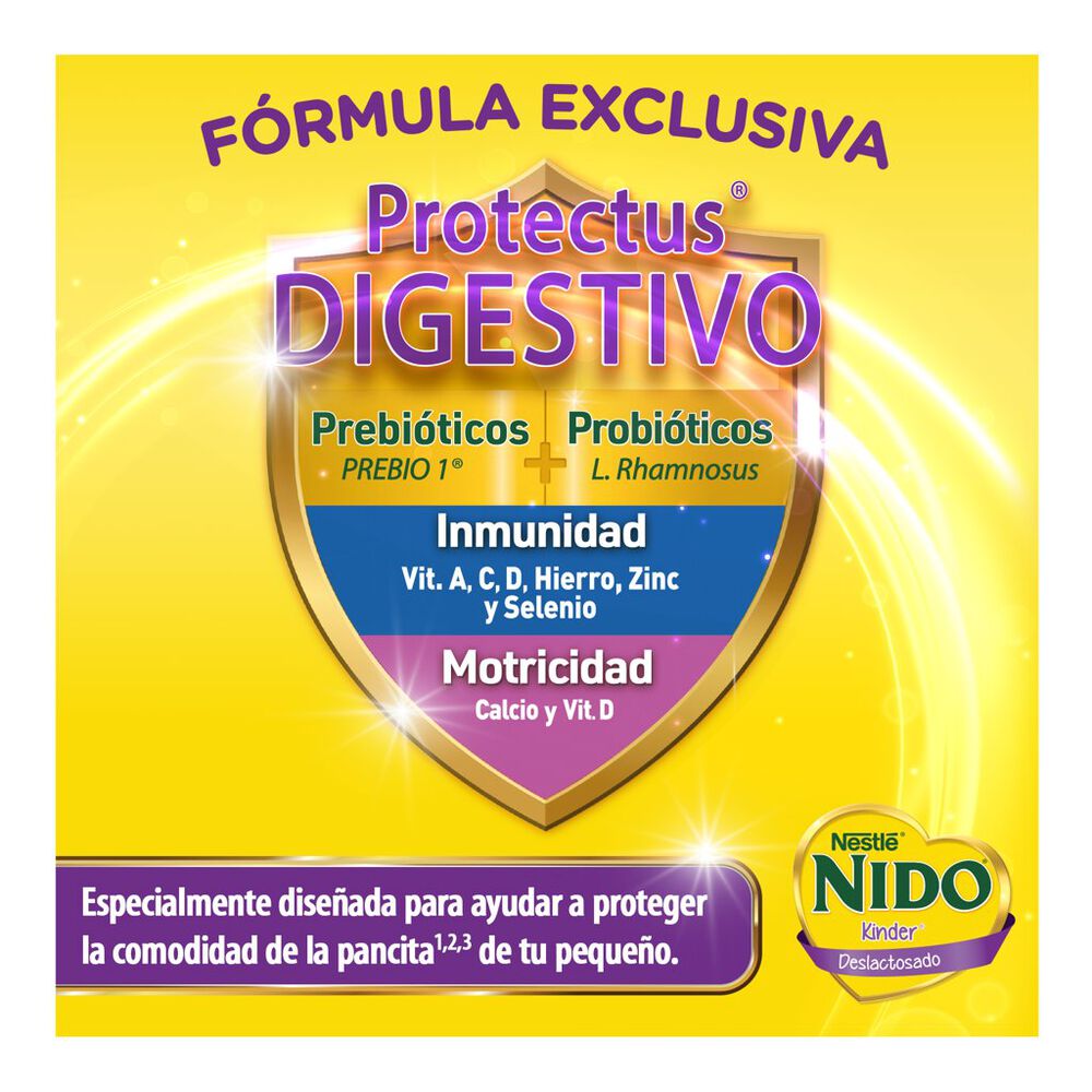 Leche en Polvo Deslactosada Nido K&iacute;nder 2.2 Kg image number 4