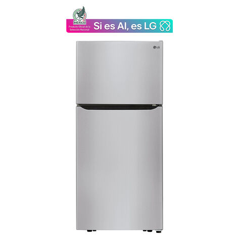 Refrigerador Top Mount LG de 20 pies Silver