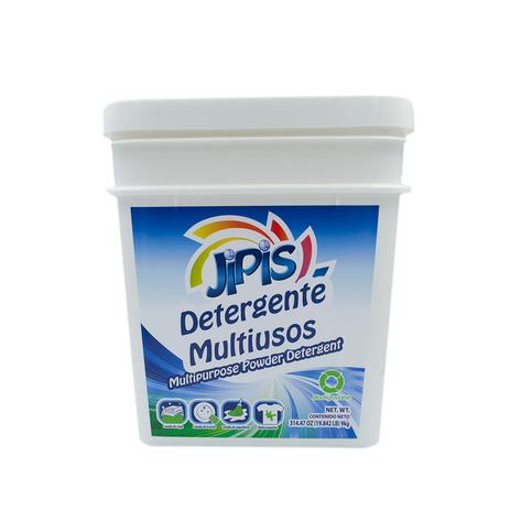 Detergente en Polvo Multiusos Jipis 9 Kg