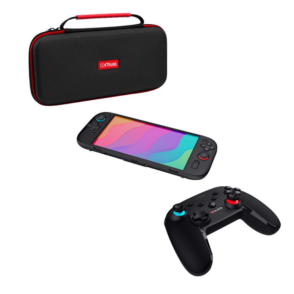 Paquete Control Nintendo+ Funda+ Estuche Trust GXT9997 image number 1