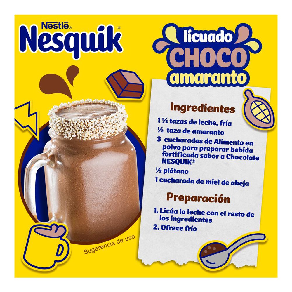 Chocolate en Polvo Nesquik 2.2 Kg image number 5