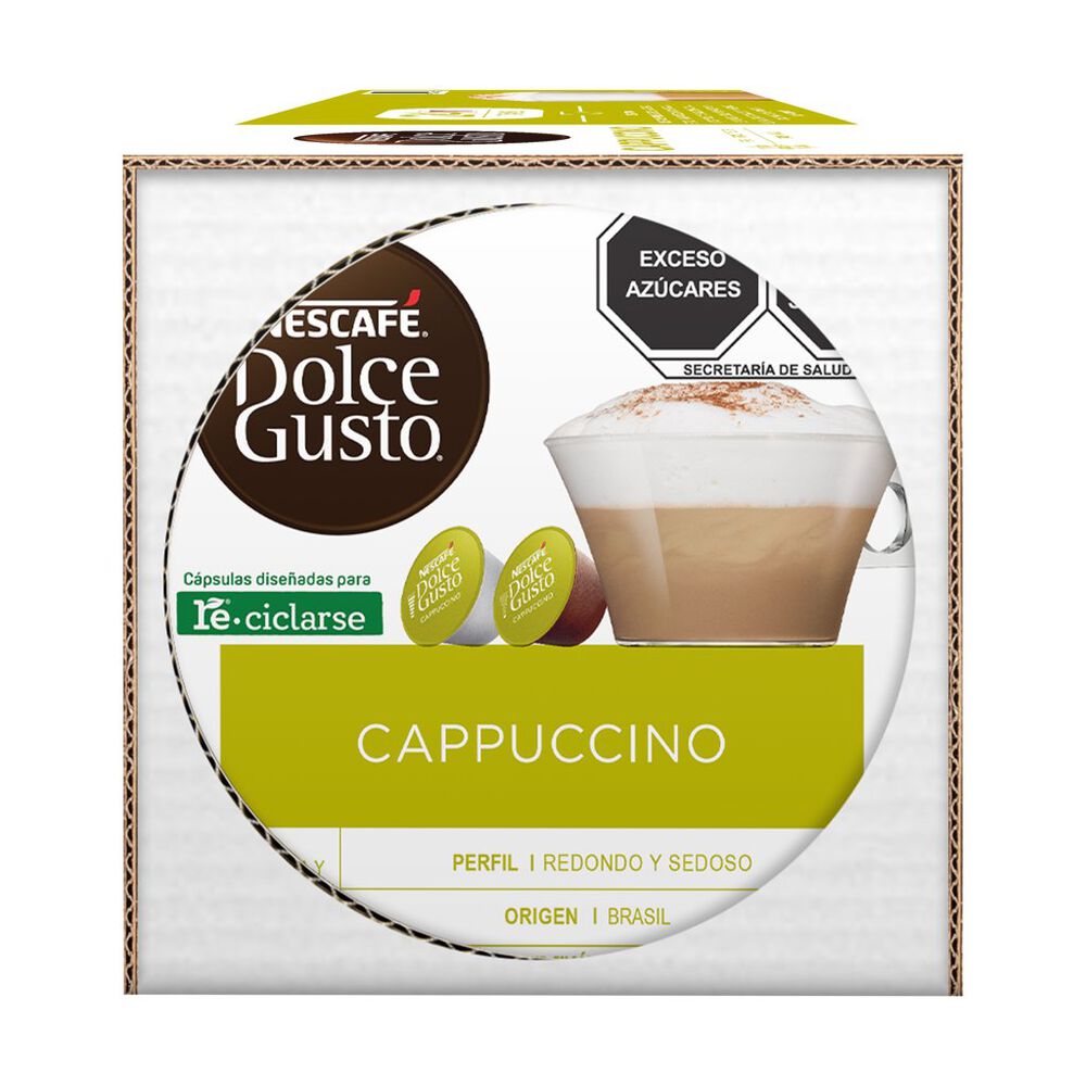 Cápsulas para Café Cappuccino Nescafé Dolce Gusto 48 pzas