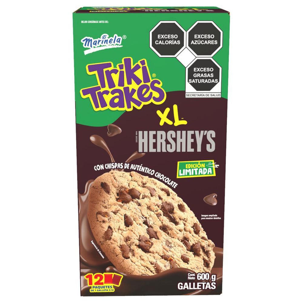 Galletas Triki Trakes XL Hershey's Marinela 12/50 G image number 1