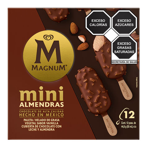 Mini Magnum Almendra 12 Piezas