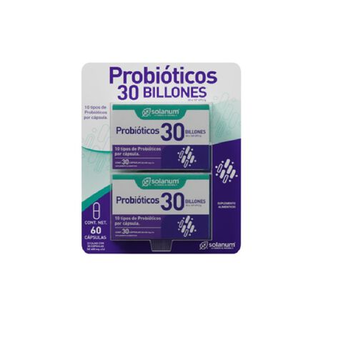 Probi&oacute;ticos 20 Billon 2/30 P