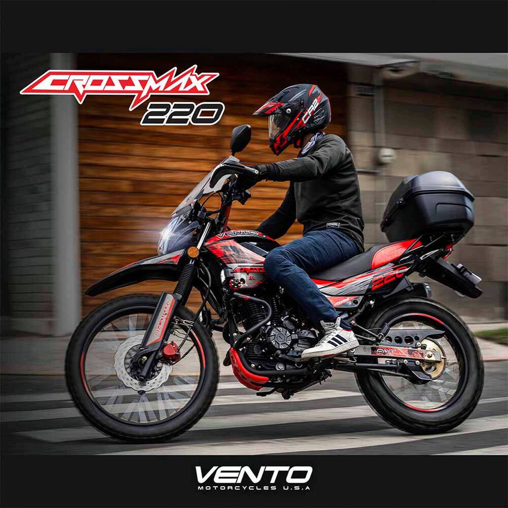 Motocicleta Vento Crossmax 220 CC Negro 2026 image number 3
