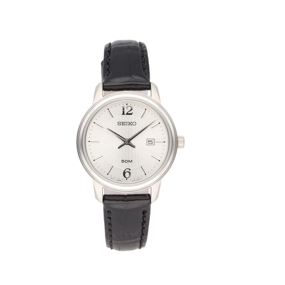 Reloj Seiko de piel para dama image number 1