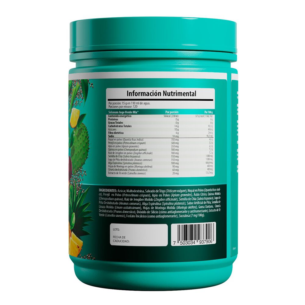 Jugo Verde Mix Solanum 1.8 kg image number 2