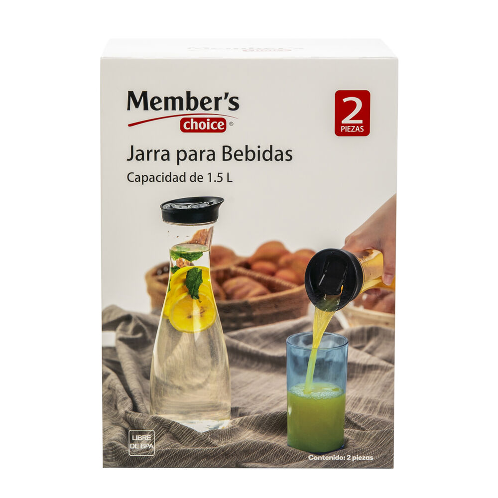 Set 2 Jarras para Bebidas 1.5L  Member's Choice image number 2