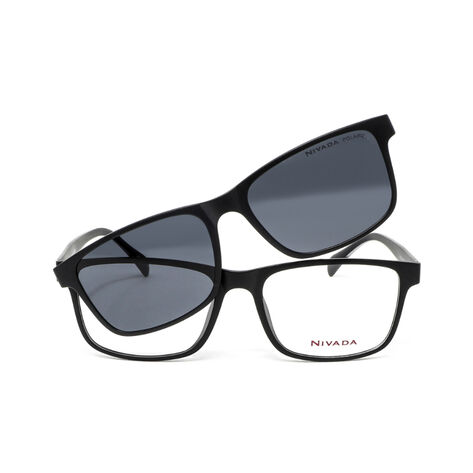 Lentes oftalmicos Nivada con clip para caballero