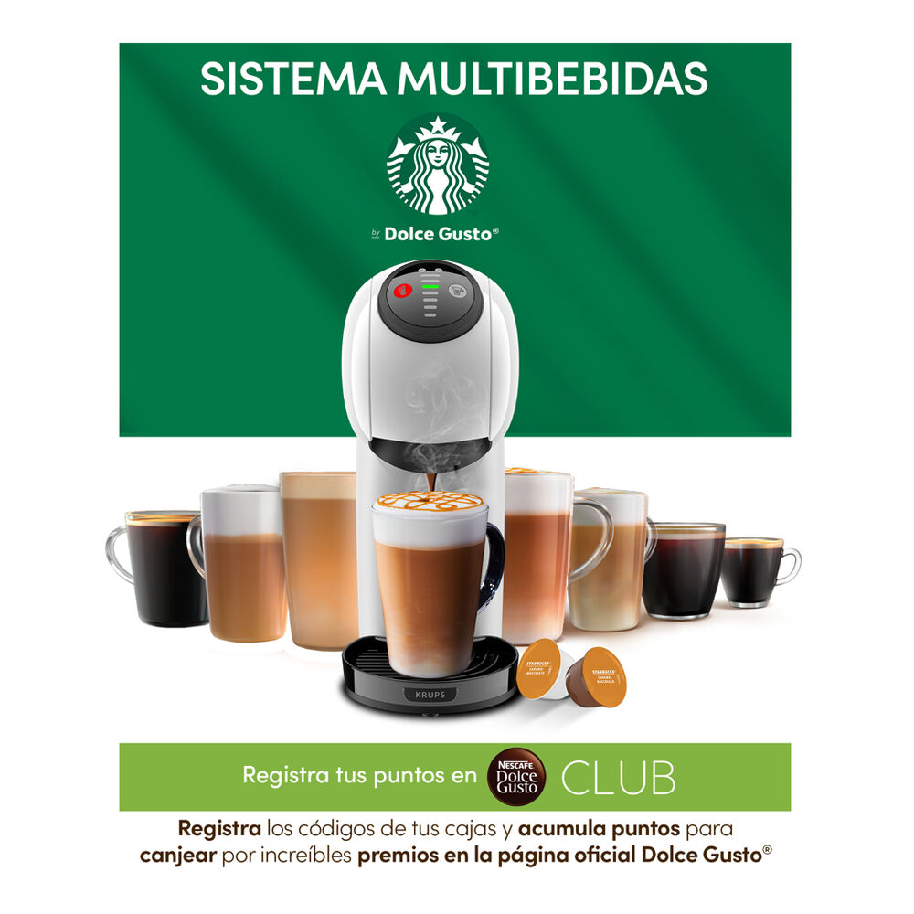 Caf&eacute; en C&aacute;psula Starbucks by Nescaf&eacute; Dolce Gusto Caramel Macchiato 12 C&aacute;psulas image number 1