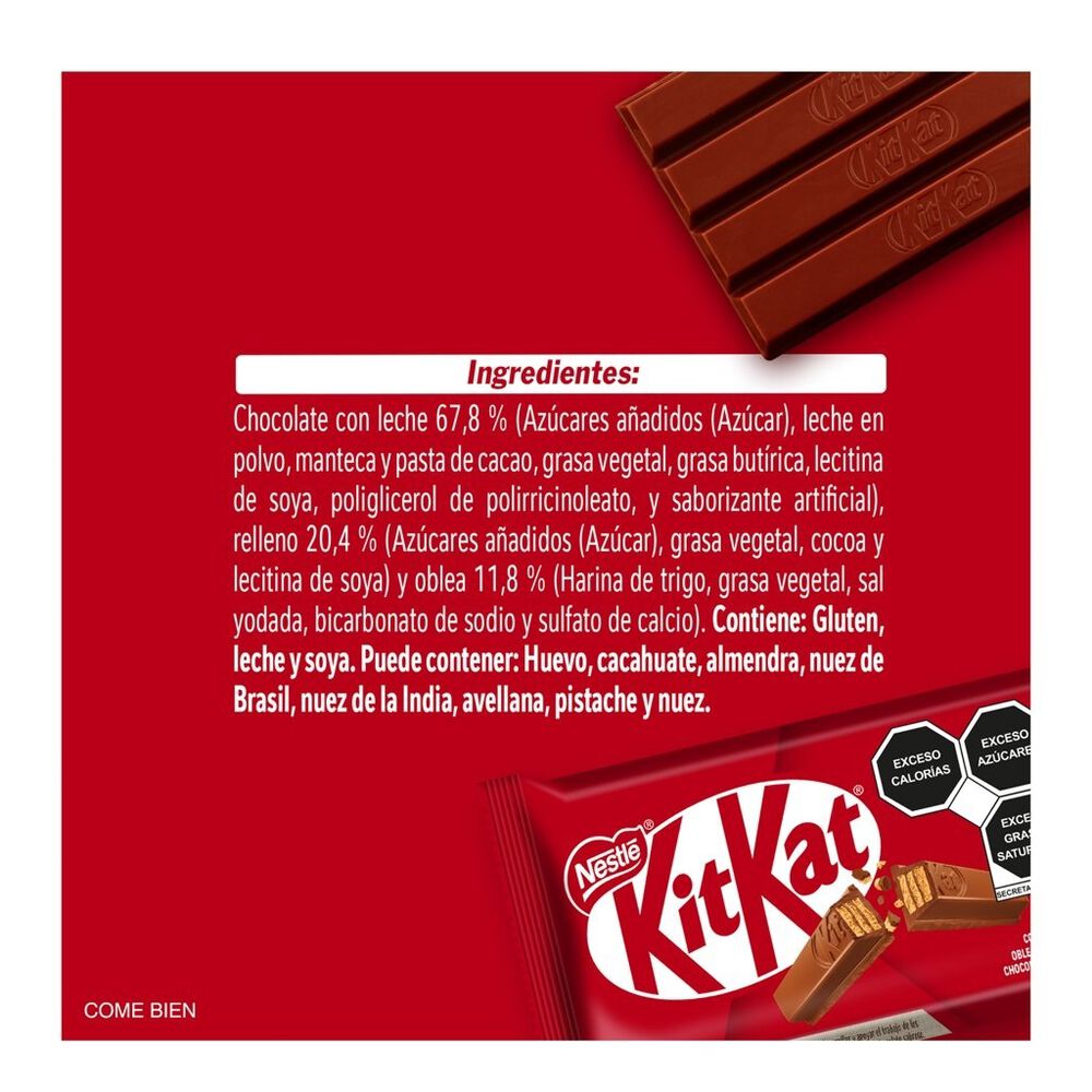Chocolate Kit Kat Nestl&eacute; 12/41.5 g image number 2