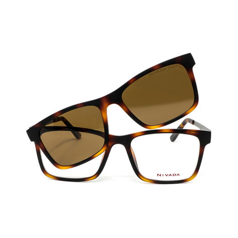 Lentes oftalmicos Nivada con clip para caballero