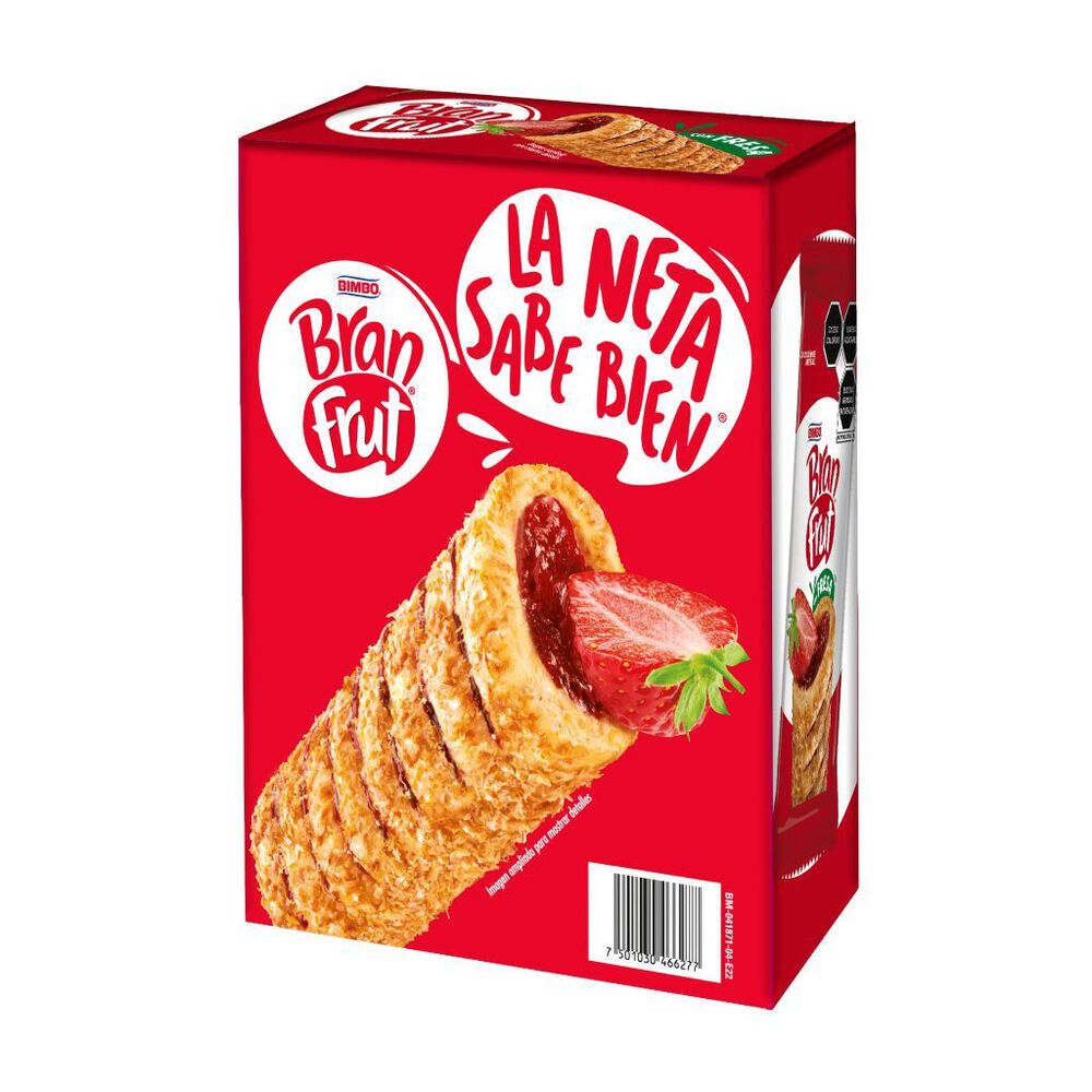 Barra de Fresa Bran Frut  24 /40 g image number 1