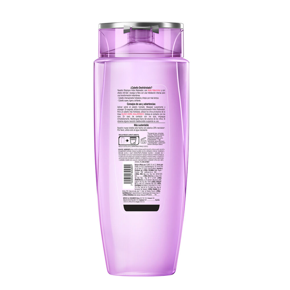 Shampoo Hidra Hialuronico Elviv 1 L image number 1