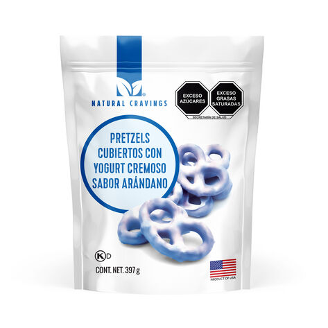 Pretzels con Cobertura Sabor Yogurt Morazul  397g