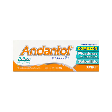 Andantol 75Mg Jalea 25 Gr