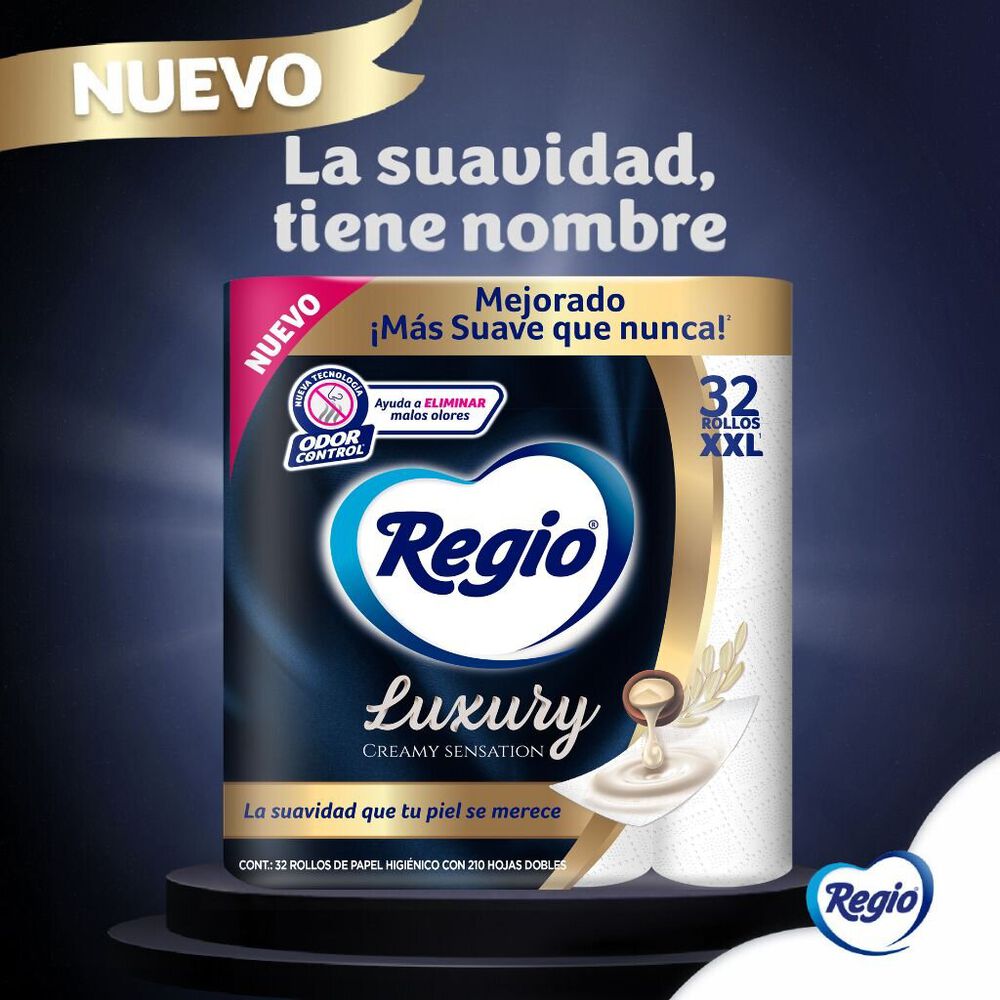Papel higi&eacute;nico Regio Luxury XXL 32 Rollos image number 2