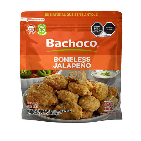 Boneless Jalape&ntilde;o Bachoco 1.2 Kg