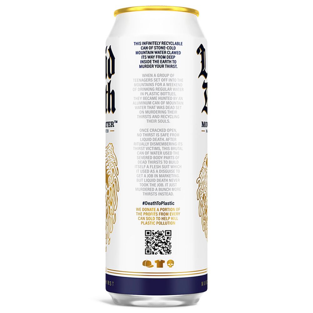 Agua Natural de los Alpes Liquid Death 8/568 ml image number 3