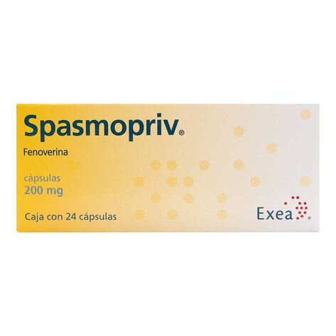 Spasmopriv 200mg Cap 24