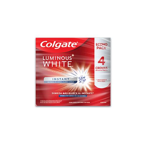 Pasta Dental Luminous White Colgate  4 / 75 ml