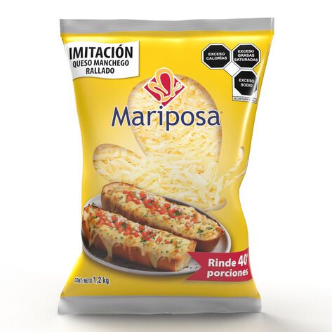 Queso Manchego Rallado Mariposa 1.2 Kg