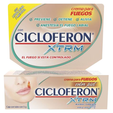 Cicloferon Xtrem 0.05G/0.02G Crema Con 5Gr
