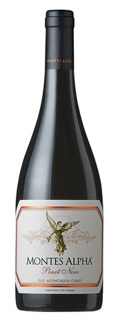 Vino Tinto Pinot Noir Montes Alpha 750 ml