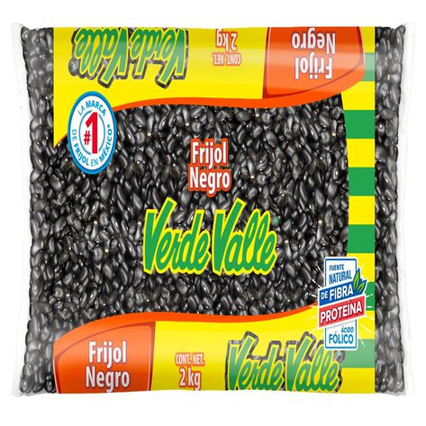 Frijol Negro Verde Valle 2 Kg
