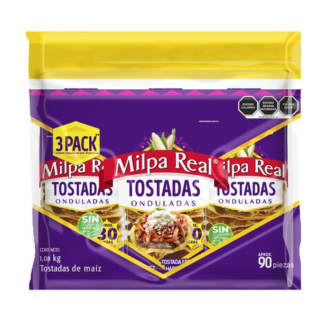 Tostadas Milpa Real 3/360 G