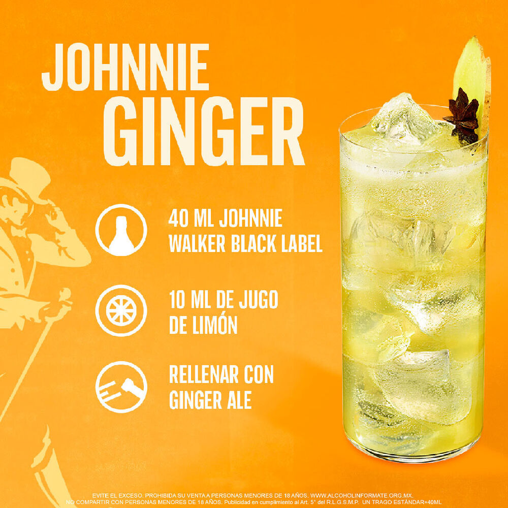 Whisky Johnnie Walker Black Label Blended Scotch750 ml image number 1