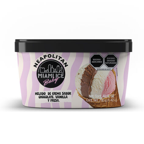 Helado Napolitano Miami Ice 1.42 L