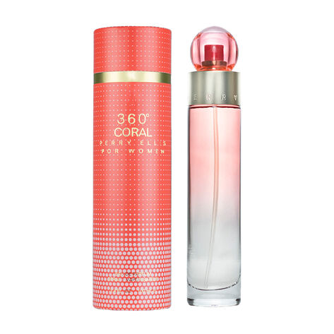 Perfume para Dama Perry Ellis 360&deg; Coral EDP 100 Ml
