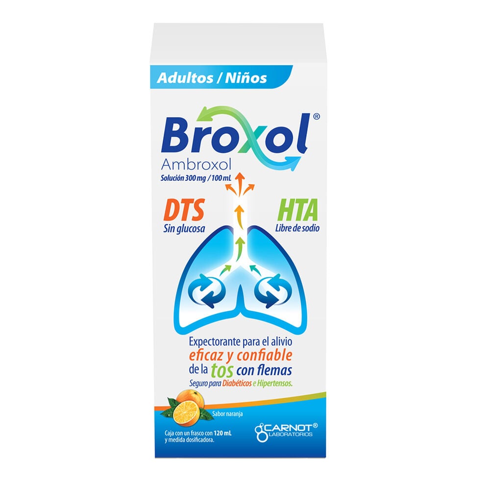 Broxol Ambroxol 400 mg Solución 120 ml image number 0
