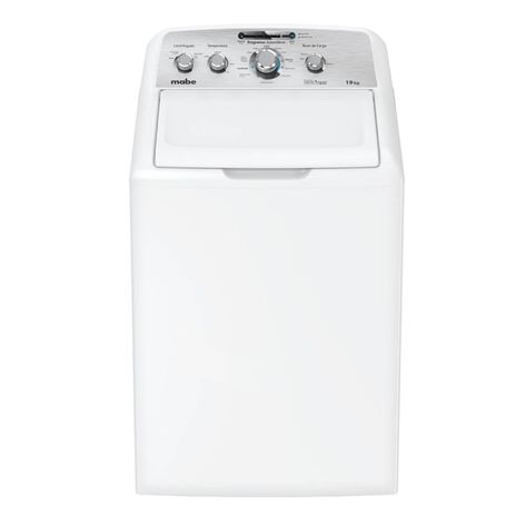Lavadora Carga Superior de 19 kg Mabe Blanco