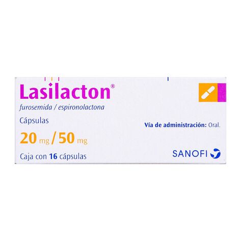 Lasilacton 50/20mg Cap 16