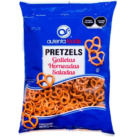 Pretzels Horneados Autenta Foods 1 Kg