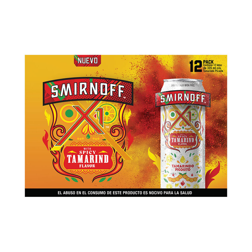 Bebida Premezclada Spicy Tamarindo Smirnoff 12/355 ml image number 1