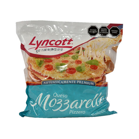 Queso Mozzarella Pizzero Lyncott 2 Kg