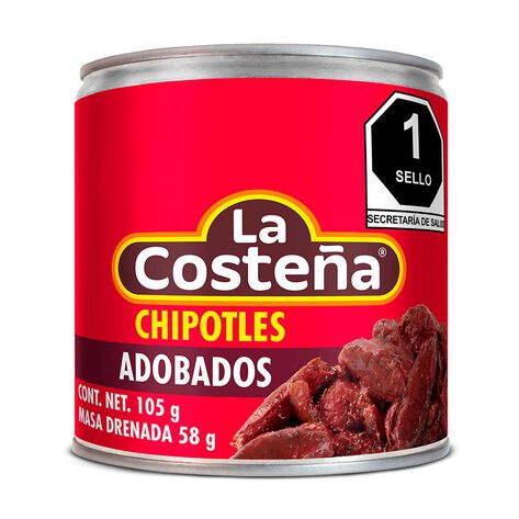 Chiles Chipotles Adobados La Coste&ntilde;a 10/105 g