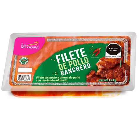 FILETE DE POLLO SABOR RANCHERO 1.4KG