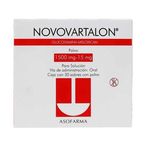 Novovartalon 1500/15mg Pvo con 30 Sobres