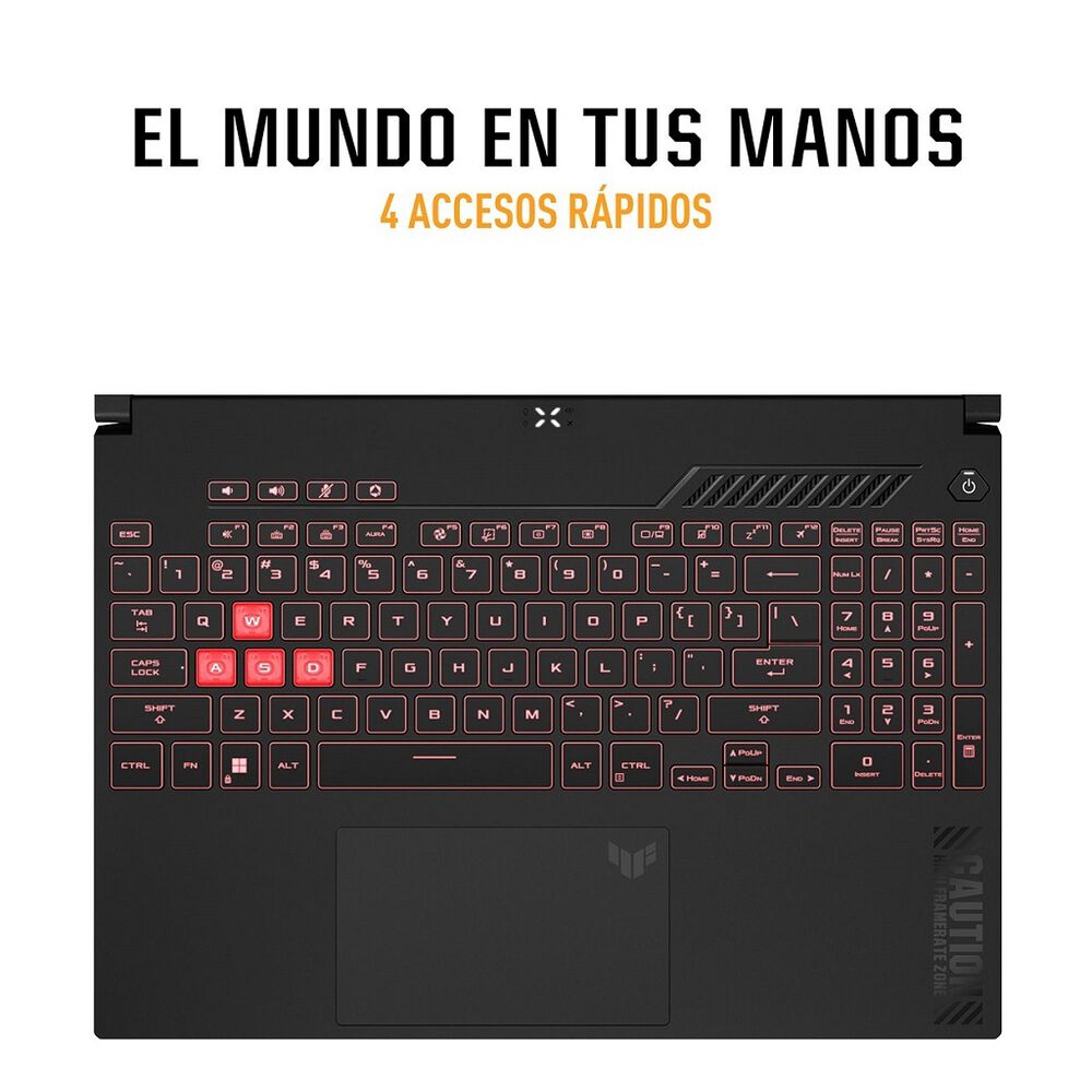 Laptop Asus TUF Gaming 15.6 R5 R5-7535HS 16GB 512GB image number 2