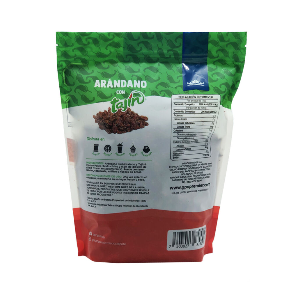 Ar&aacute;ndano Enchilado Premier 1 Kg image number 1