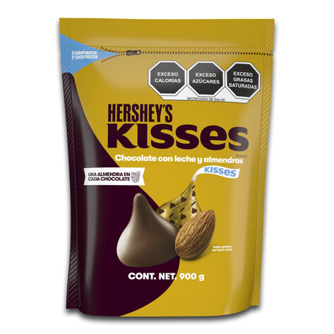 Chocolate con Almendras Hershey&acute;s Kisses 900 g