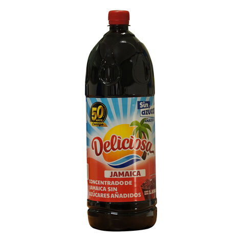 Concentrado Jamaica Sin Az&uacute;car Deliciosa 1.89 L